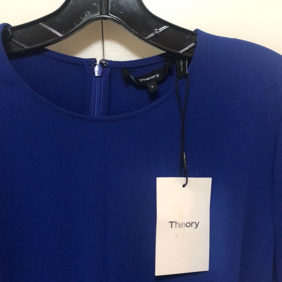 NWT $365 Theory Modern Seamed Shift Fit-and-Flare Dress in size 6! - Picture 8 of 8